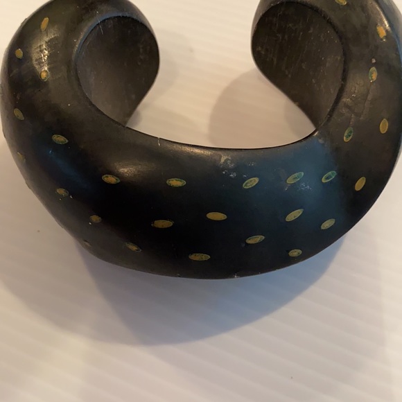 Patricia Von Musulin Modernist Wood Cuff Bracelet - Picture 4 of 5